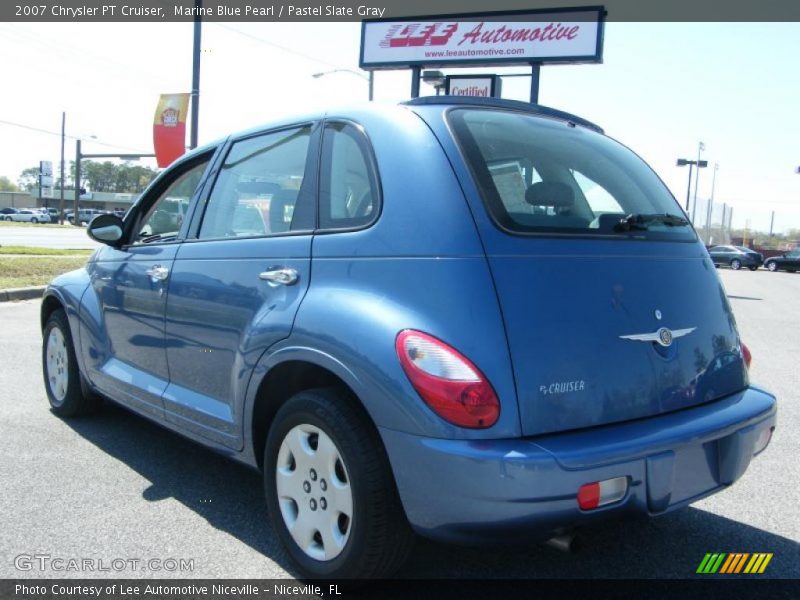Marine Blue Pearl / Pastel Slate Gray 2007 Chrysler PT Cruiser
