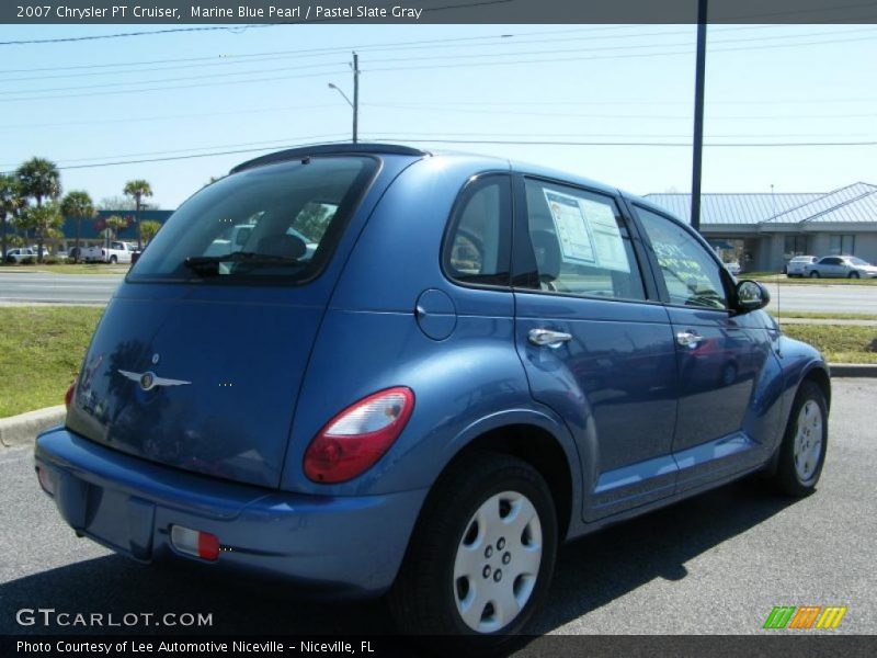 Marine Blue Pearl / Pastel Slate Gray 2007 Chrysler PT Cruiser