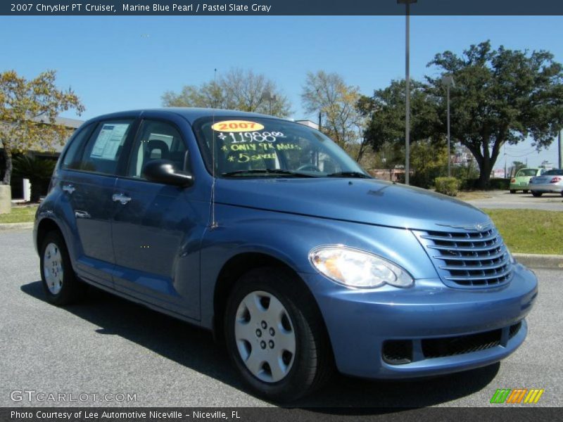 Marine Blue Pearl / Pastel Slate Gray 2007 Chrysler PT Cruiser