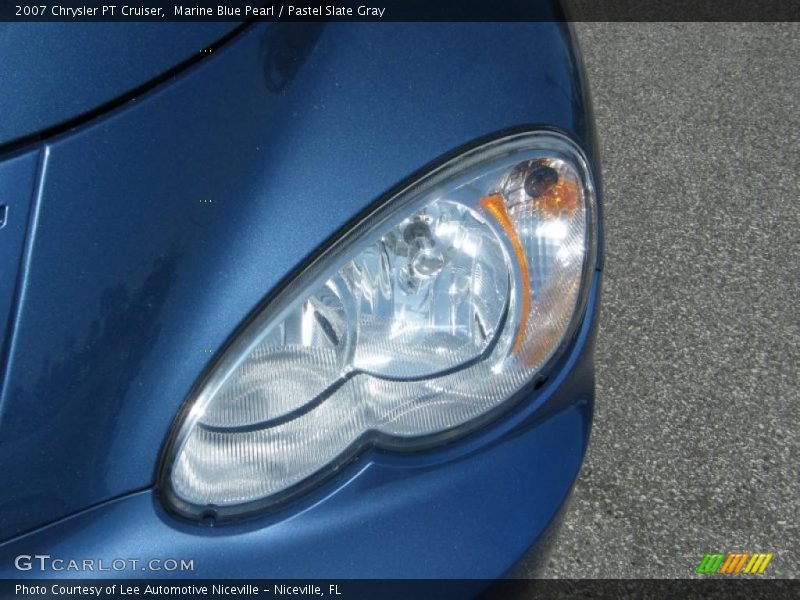 Marine Blue Pearl / Pastel Slate Gray 2007 Chrysler PT Cruiser