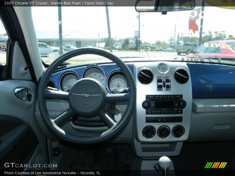 Marine Blue Pearl / Pastel Slate Gray 2007 Chrysler PT Cruiser