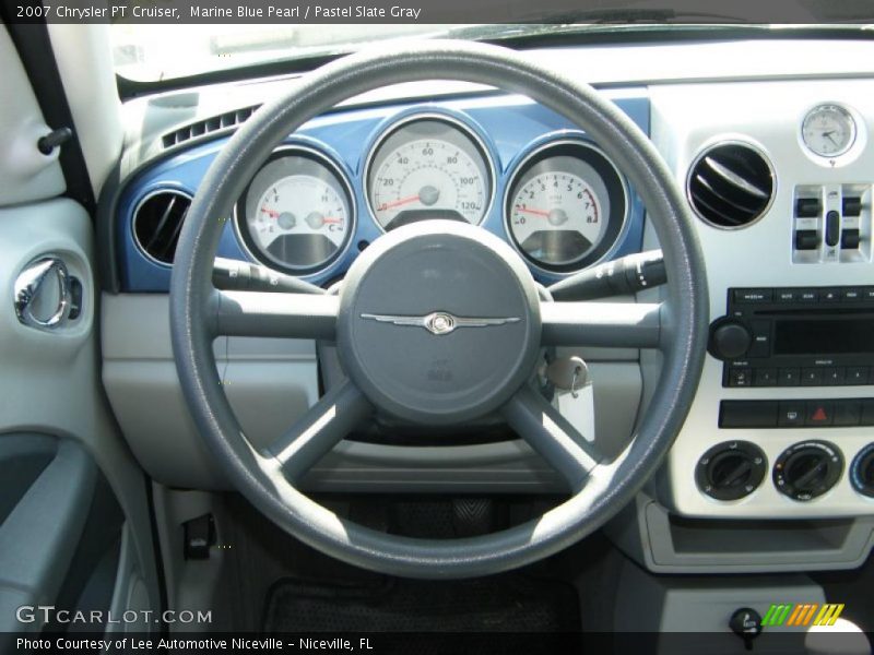 Marine Blue Pearl / Pastel Slate Gray 2007 Chrysler PT Cruiser