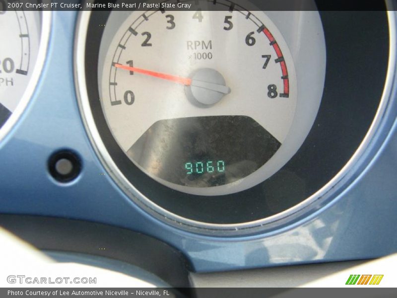Marine Blue Pearl / Pastel Slate Gray 2007 Chrysler PT Cruiser
