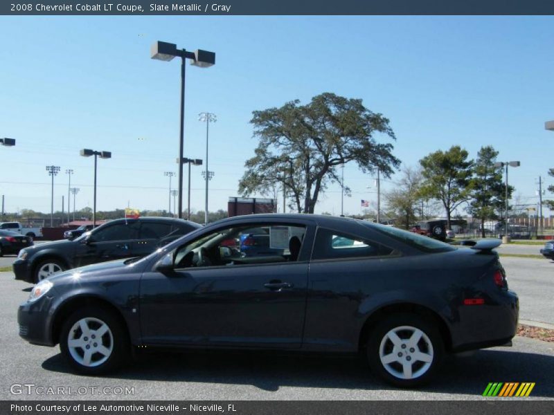 Slate Metallic / Gray 2008 Chevrolet Cobalt LT Coupe