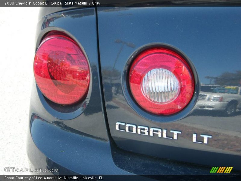 Slate Metallic / Gray 2008 Chevrolet Cobalt LT Coupe