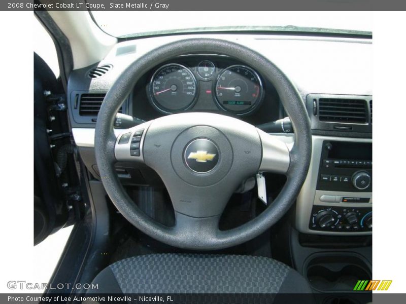 Slate Metallic / Gray 2008 Chevrolet Cobalt LT Coupe