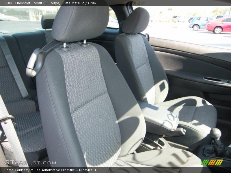 Slate Metallic / Gray 2008 Chevrolet Cobalt LT Coupe