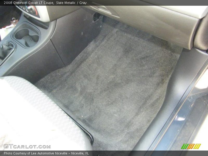 Slate Metallic / Gray 2008 Chevrolet Cobalt LT Coupe