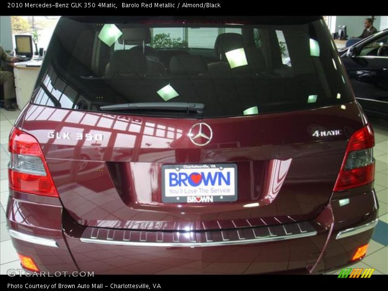 Barolo Red Metallic / Almond/Black 2010 Mercedes-Benz GLK 350 4Matic