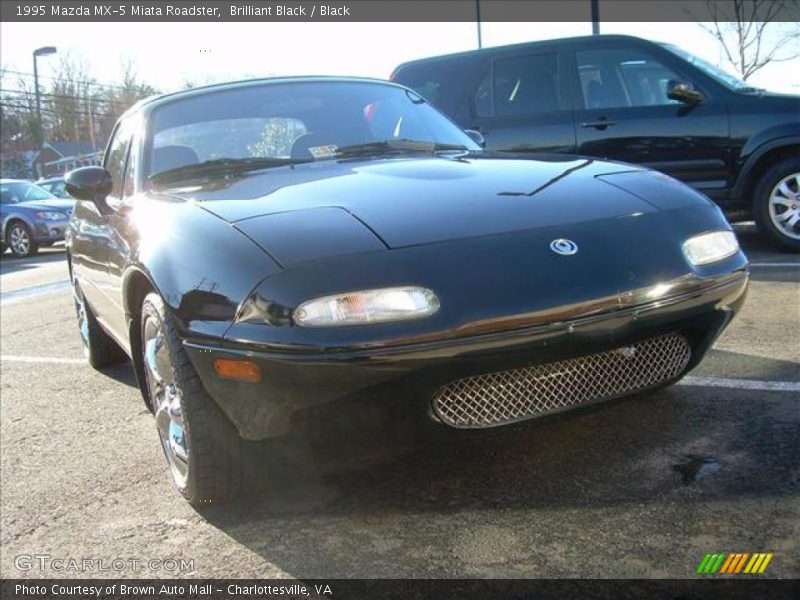 Brilliant Black / Black 1995 Mazda MX-5 Miata Roadster