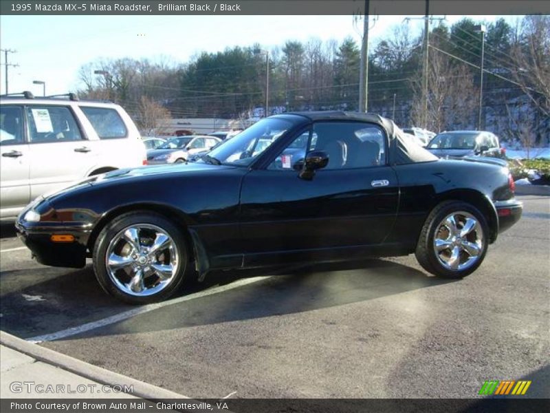 Brilliant Black / Black 1995 Mazda MX-5 Miata Roadster