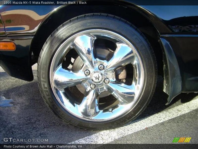 Brilliant Black / Black 1995 Mazda MX-5 Miata Roadster