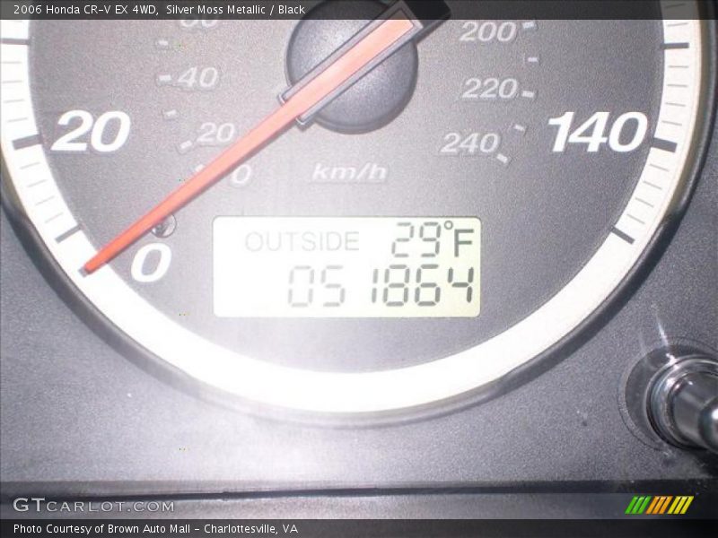 Silver Moss Metallic / Black 2006 Honda CR-V EX 4WD
