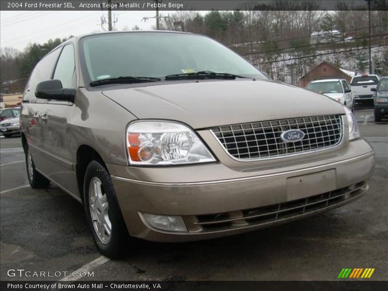 Arizona Beige Metallic / Pebble Beige 2004 Ford Freestar SEL