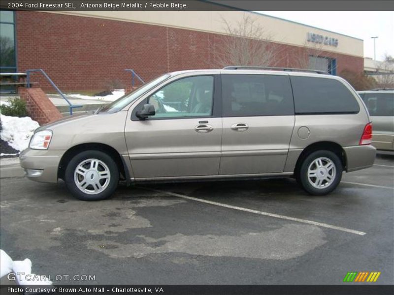 Arizona Beige Metallic / Pebble Beige 2004 Ford Freestar SEL