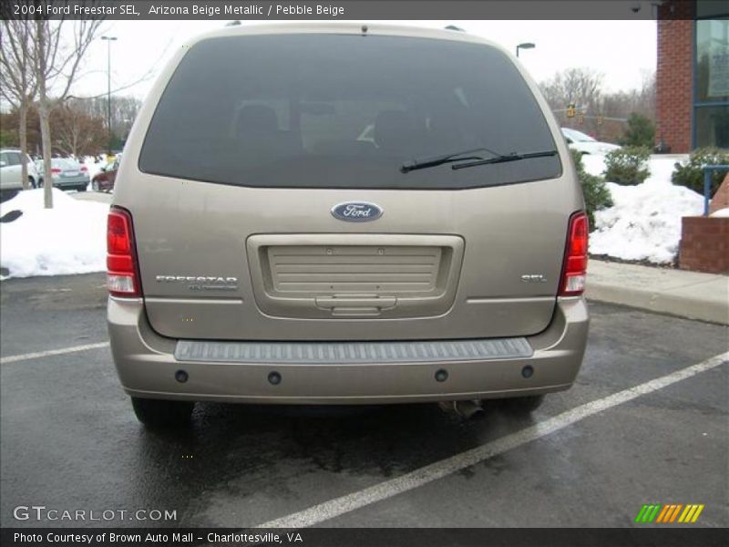 Arizona Beige Metallic / Pebble Beige 2004 Ford Freestar SEL