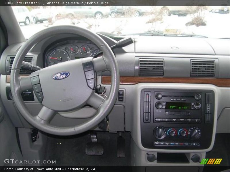 Arizona Beige Metallic / Pebble Beige 2004 Ford Freestar SEL