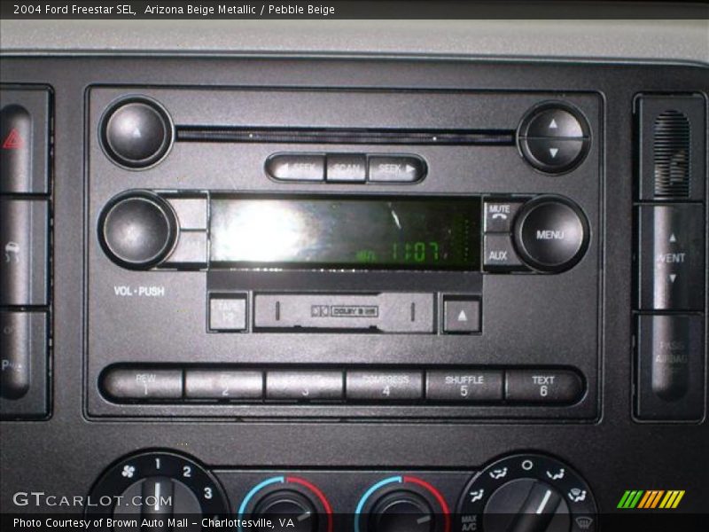 Arizona Beige Metallic / Pebble Beige 2004 Ford Freestar SEL
