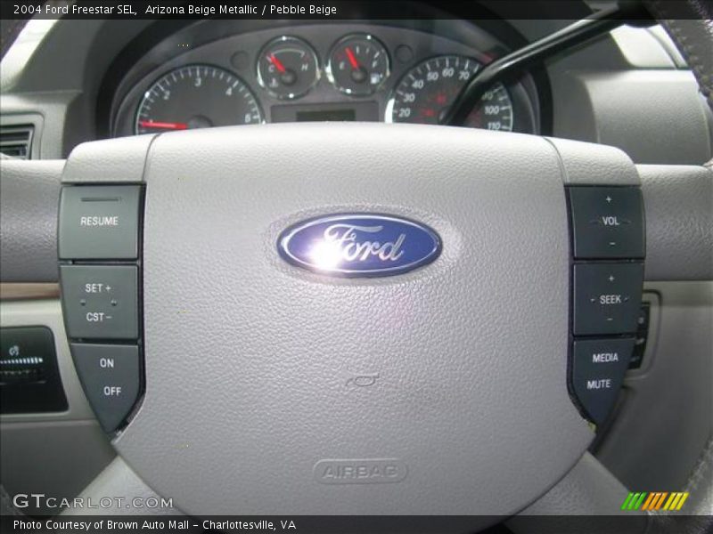Arizona Beige Metallic / Pebble Beige 2004 Ford Freestar SEL