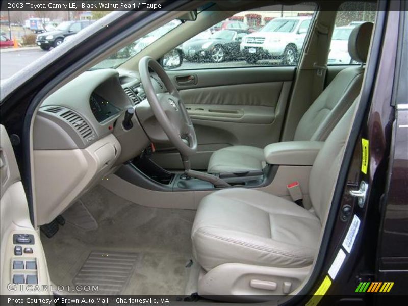 Black Walnut Pearl / Taupe 2003 Toyota Camry LE