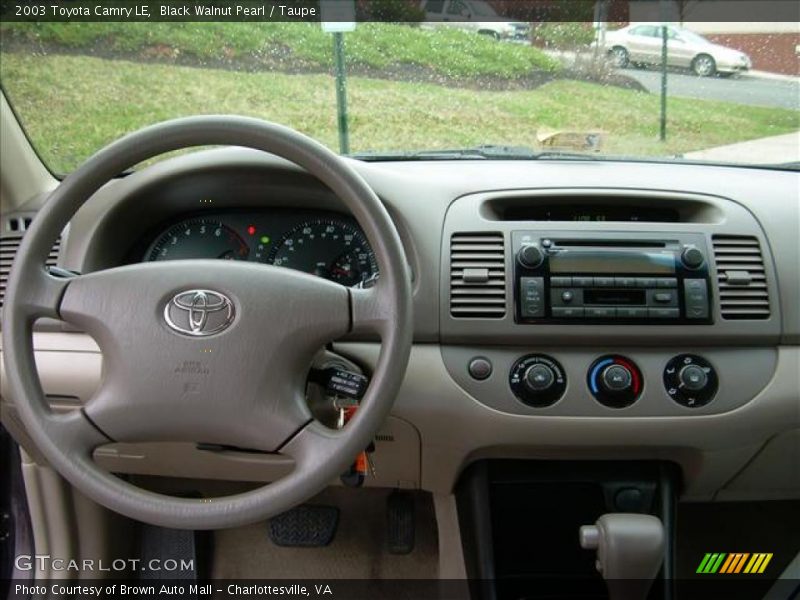 Black Walnut Pearl / Taupe 2003 Toyota Camry LE