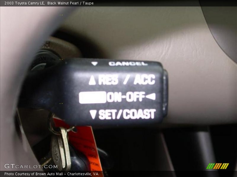 Black Walnut Pearl / Taupe 2003 Toyota Camry LE