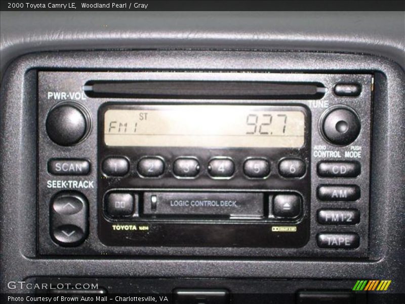 Woodland Pearl / Gray 2000 Toyota Camry LE
