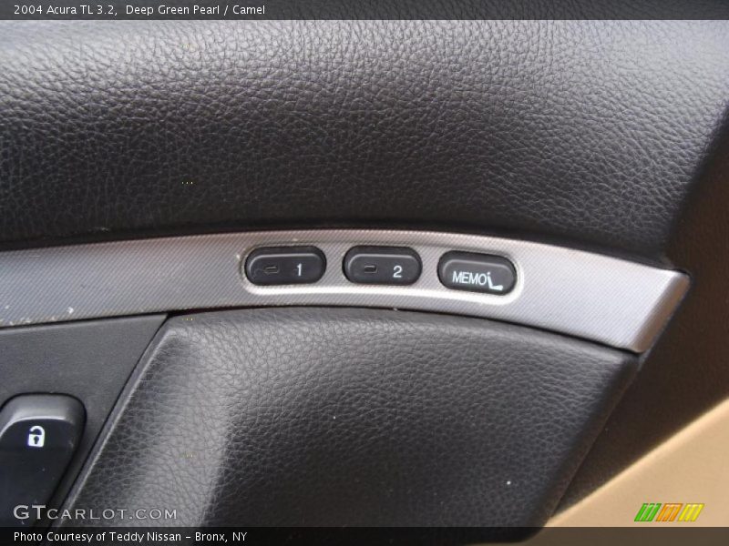 Deep Green Pearl / Camel 2004 Acura TL 3.2