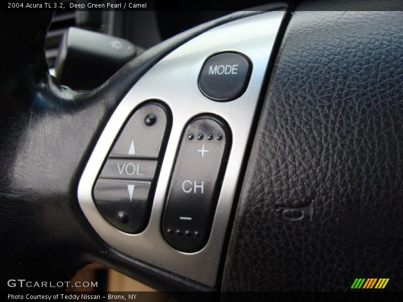 Deep Green Pearl / Camel 2004 Acura TL 3.2