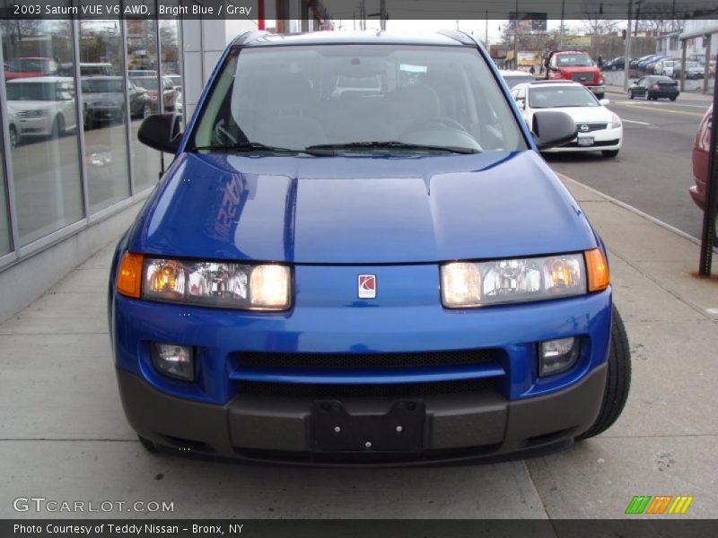 Bright Blue / Gray 2003 Saturn VUE V6 AWD