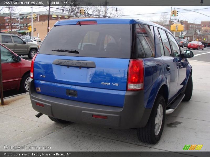 Bright Blue / Gray 2003 Saturn VUE V6 AWD