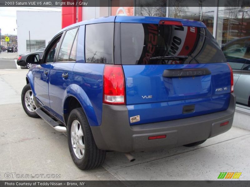 Bright Blue / Gray 2003 Saturn VUE V6 AWD