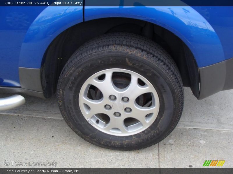 Bright Blue / Gray 2003 Saturn VUE V6 AWD