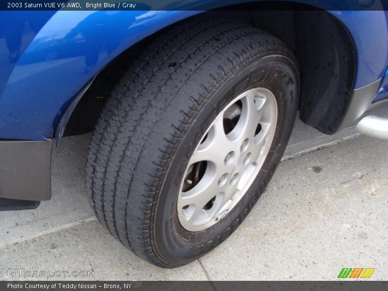 Bright Blue / Gray 2003 Saturn VUE V6 AWD