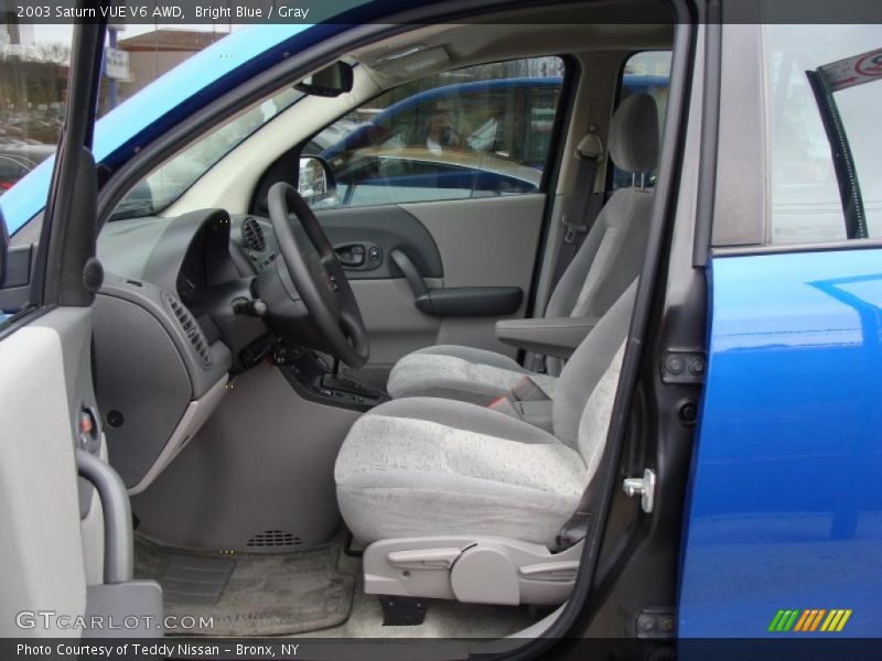 Bright Blue / Gray 2003 Saturn VUE V6 AWD