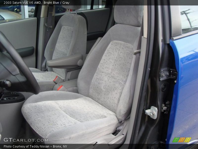 Bright Blue / Gray 2003 Saturn VUE V6 AWD