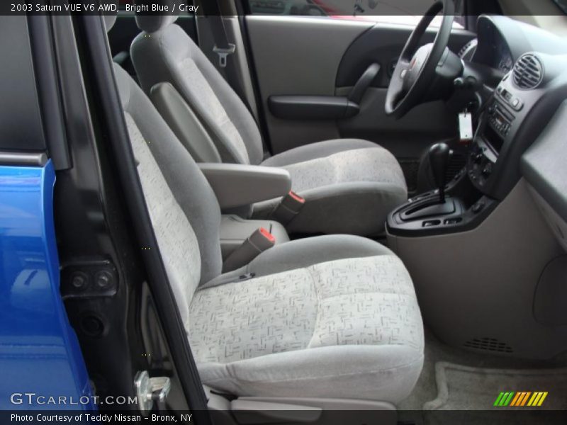 Bright Blue / Gray 2003 Saturn VUE V6 AWD