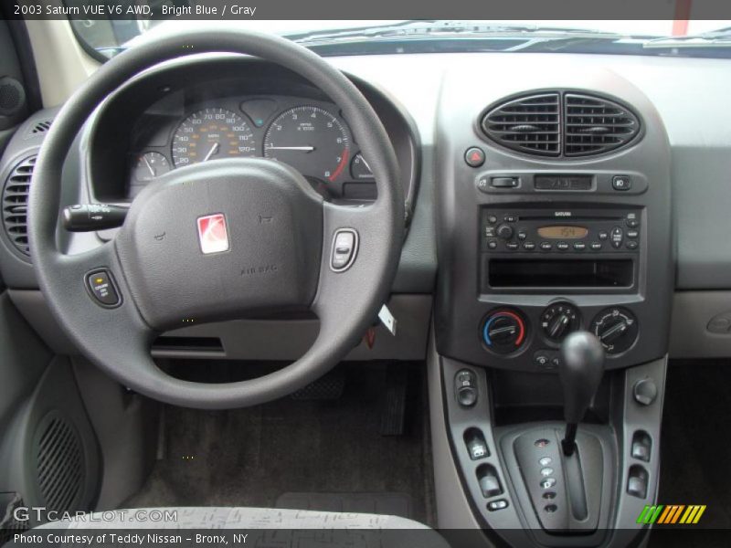 Bright Blue / Gray 2003 Saturn VUE V6 AWD