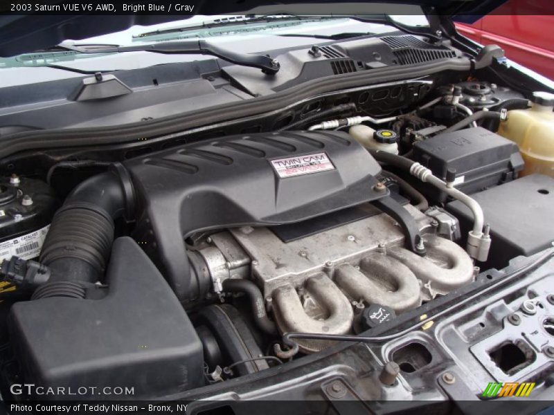 Bright Blue / Gray 2003 Saturn VUE V6 AWD
