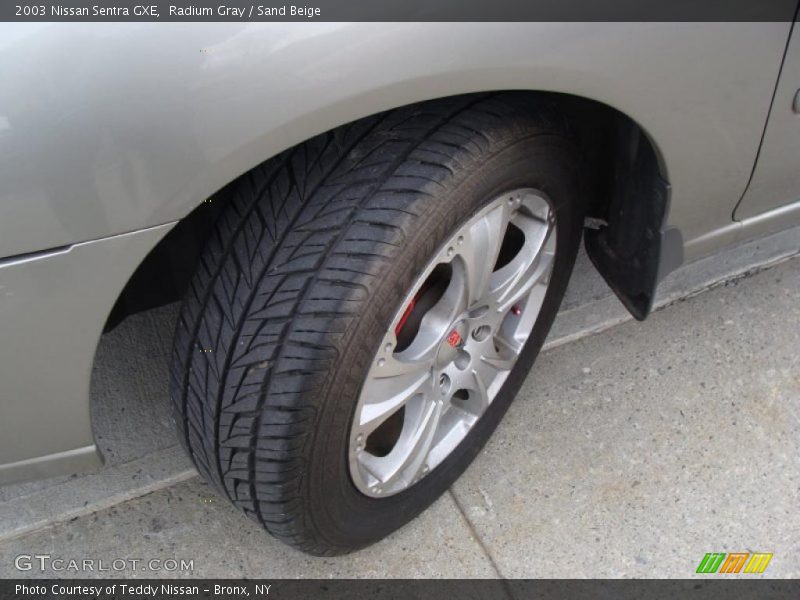 Radium Gray / Sand Beige 2003 Nissan Sentra GXE