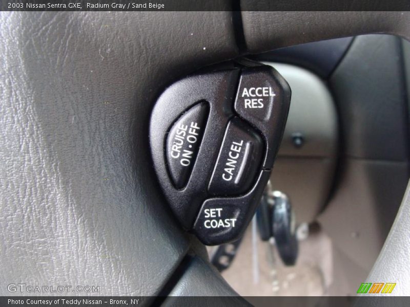 Radium Gray / Sand Beige 2003 Nissan Sentra GXE