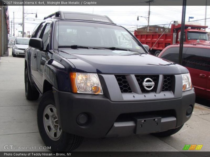 Midnight Blue Metallic / Graphite 2007 Nissan Xterra X 4x4