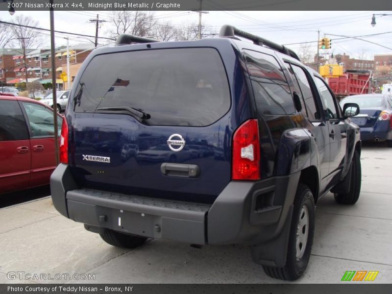 Midnight Blue Metallic / Graphite 2007 Nissan Xterra X 4x4
