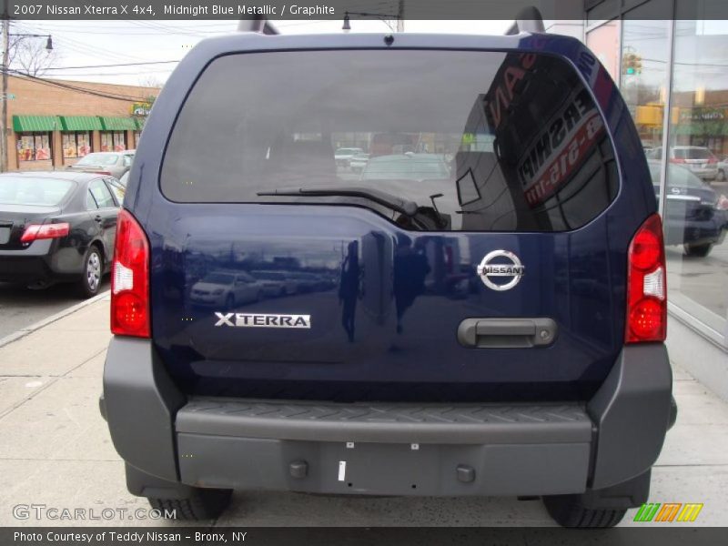 Midnight Blue Metallic / Graphite 2007 Nissan Xterra X 4x4