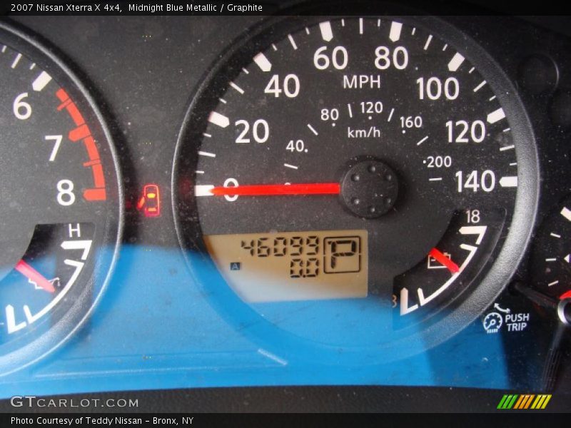 Midnight Blue Metallic / Graphite 2007 Nissan Xterra X 4x4