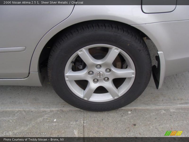 Sheer Silver Metallic / Charcoal 2006 Nissan Altima 2.5 S