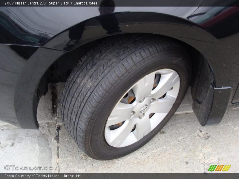 Super Black / Charcoal/Steel 2007 Nissan Sentra 2.0