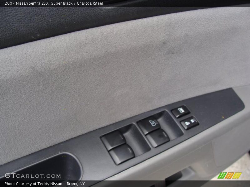 Super Black / Charcoal/Steel 2007 Nissan Sentra 2.0