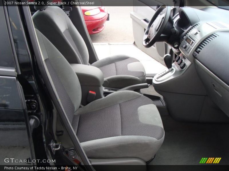 Super Black / Charcoal/Steel 2007 Nissan Sentra 2.0