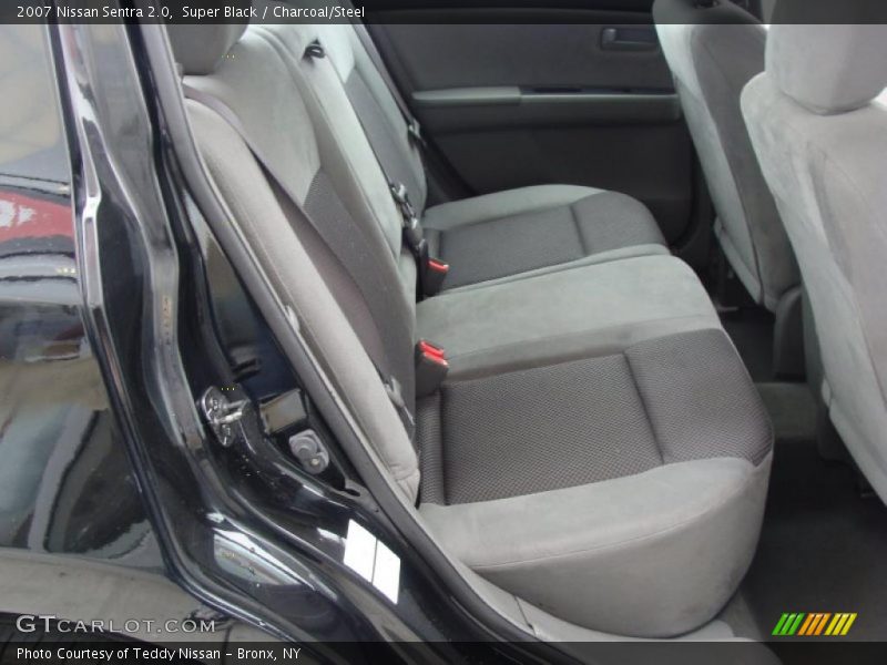 Super Black / Charcoal/Steel 2007 Nissan Sentra 2.0